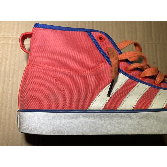 Rare Vintage Adidas‎ Hightop Philadelphia 76ers Red Men’s 10.5 Read Description main image 4